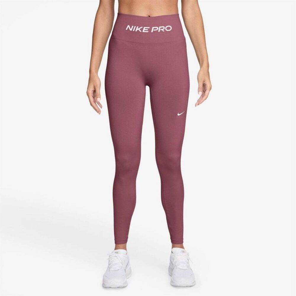 Nike Womens/Ladies Pro Snug Fit Leggings / Pink Smoke